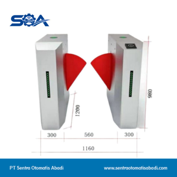 Flap Barrier One Channel